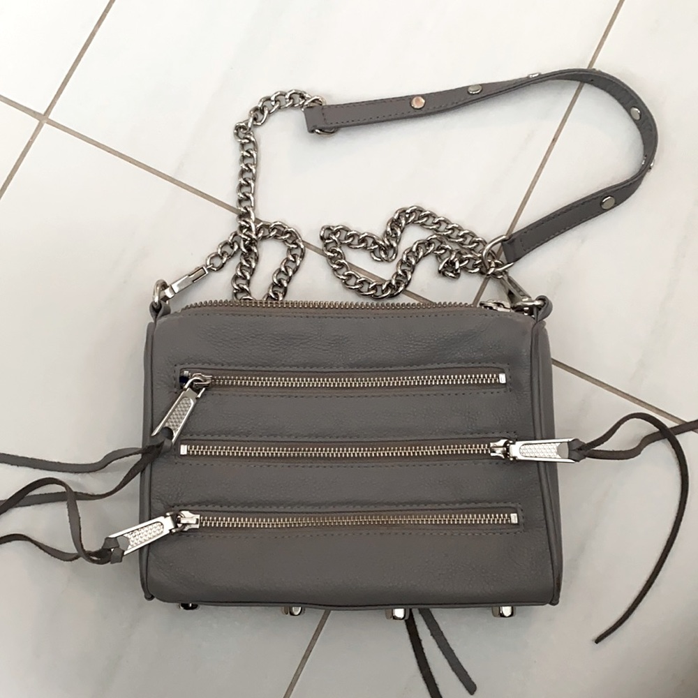 Rebecca Minkoff Mini 5 zip bag - good used condition